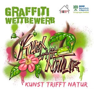 Graffiti Wettbewerb: Junge Kunst trifft Naturschutz