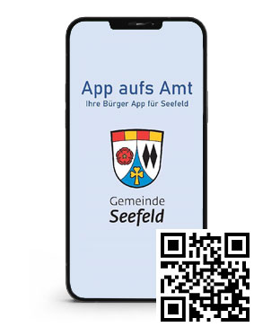 App auf's Amt! Ihre Bürger App für Seefeld, QR-Code